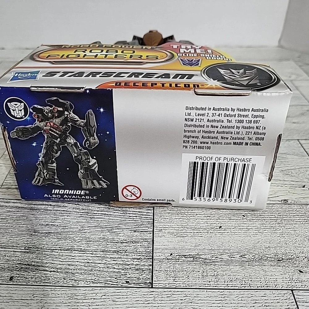 Trans Formers‎ Dark Of The Moon Starscream NEW Robo Fighters Robo Power